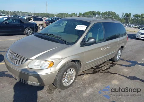 2002 Chrysler Town & Country Limited из США, поврежденный, VIN 2C8GP64L72R525467